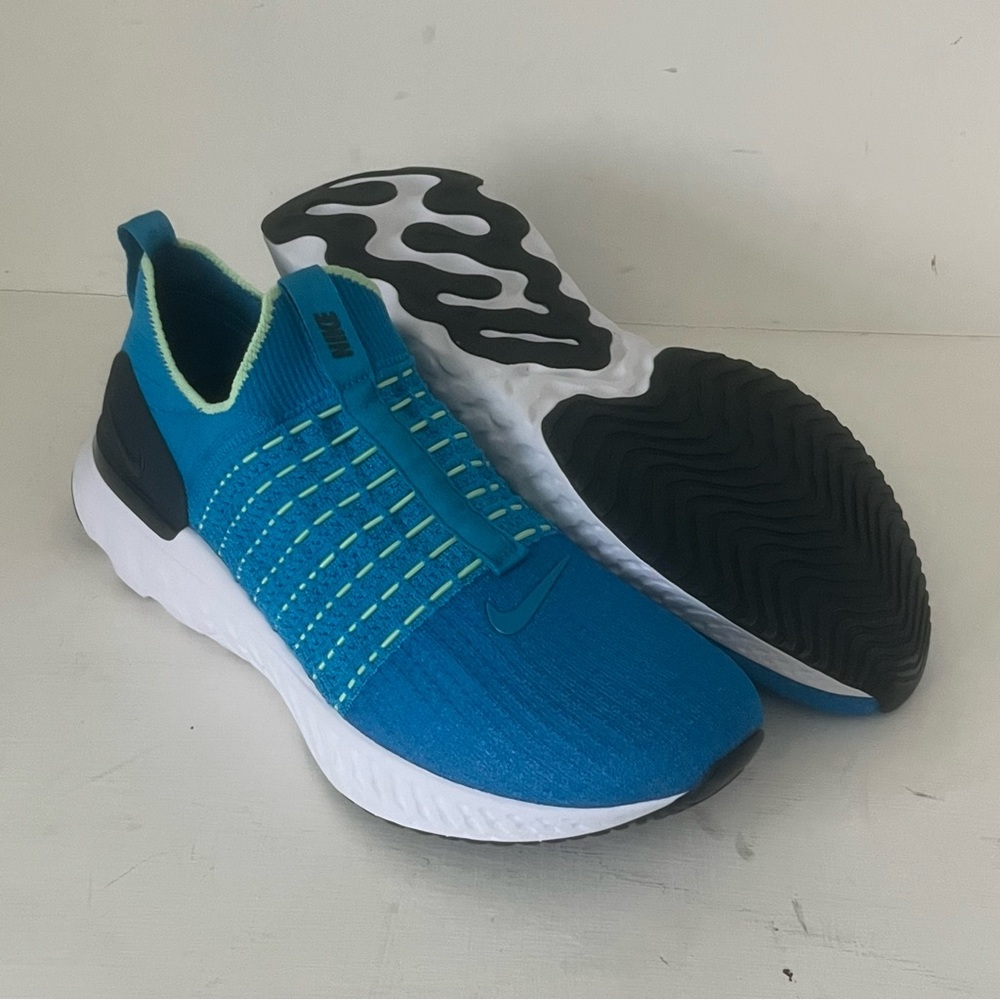 🚫SOLD🚫 Size 11 - Nike React Phantom Run Flyknit 2 Running Shoes Blue Orbit